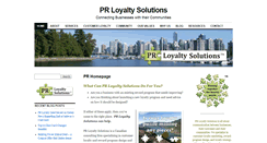 Desktop Screenshot of prloyaltymarketing.com